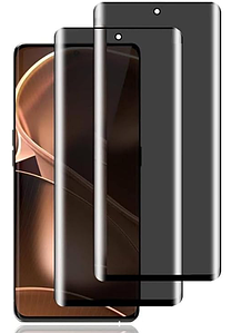 Захисне скло 2 шт CDK для Motorola Edge (2023) / Edge 40 | 3D Антишпигун Full Glue (020544) (black)