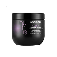 Маска для кучерявого й неслухняного волосся Koster Nutris Sleek Mask 500 мл (KOST20057)