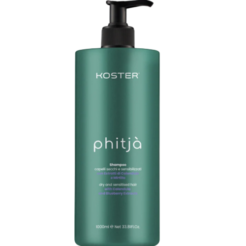 Шампунь для відновлення сухого та тьмяного волосся Koster Phitja' Shampoo with Calendula and Blueberry 1000 мл (KOST20248)