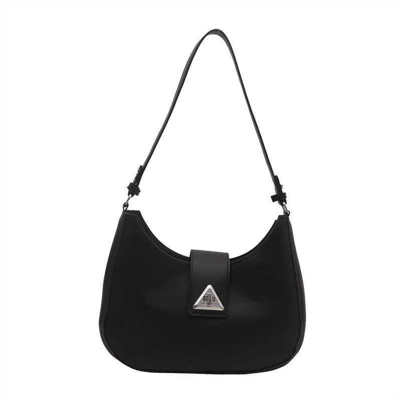 Жіноча сумка 10483 багет чорна, фото 1