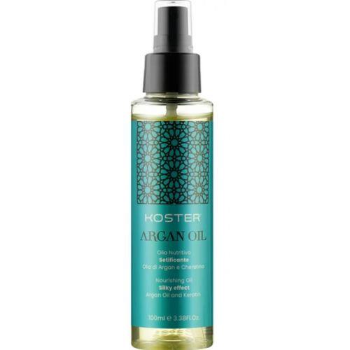 Живильна олія для шовковистості волосся Koster Argan Oil Nourishing Oil 100 мл (KOST20231)