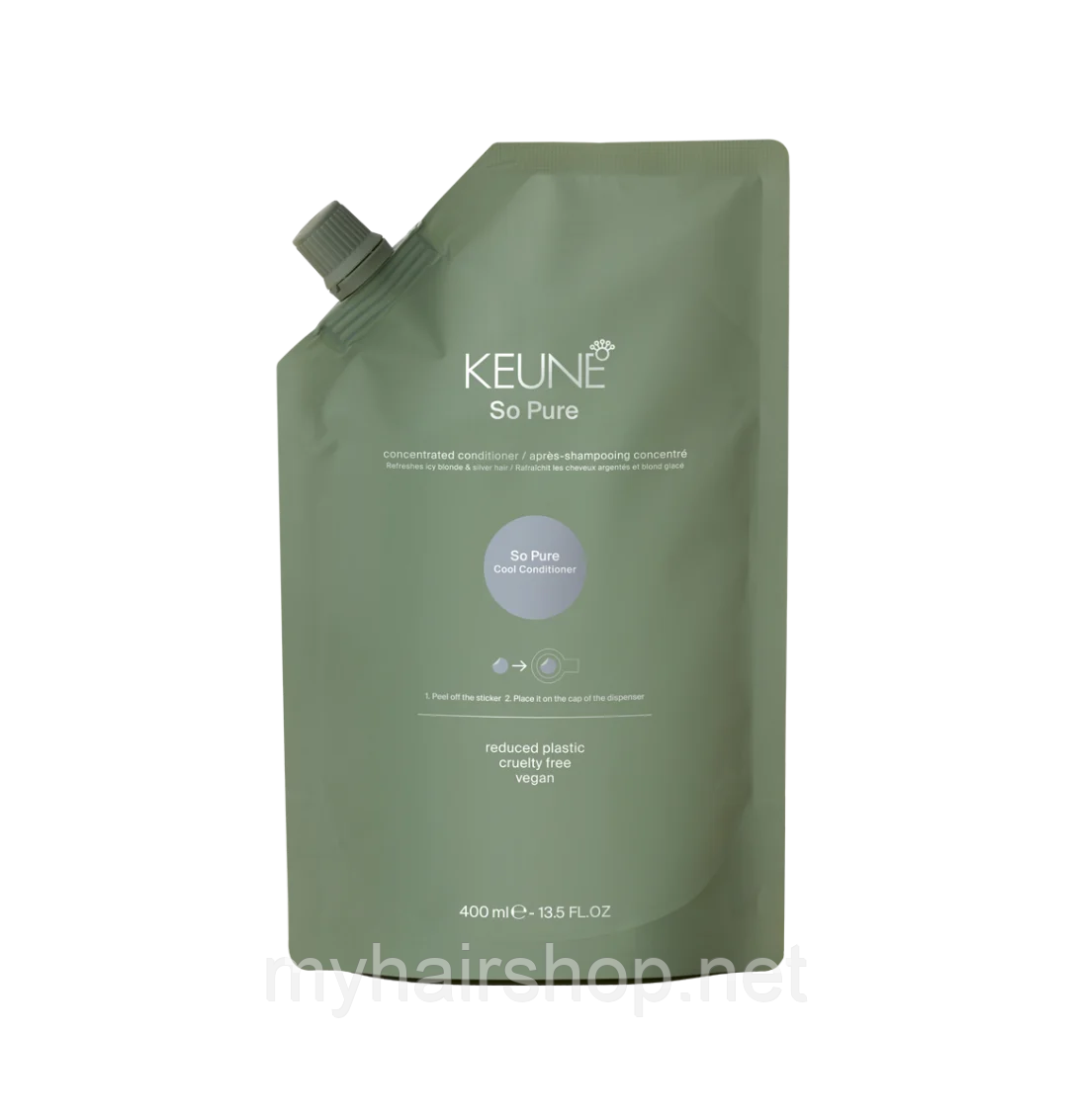 Кондиціонер для підтримки холодних відтінків KEUNE So Pure Cool Conditioner 400 мл