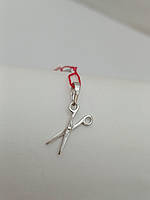 Срібний кулон ножиці 925 проби