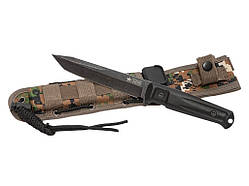 Ніж Kizlyar Supreme "Aggressor PGK TacWash" Чорний SF-2-2254А