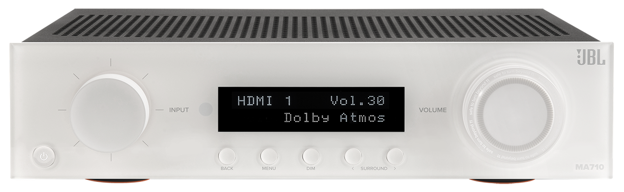 JBL MA710 Dolby Atmos 7.2 AV ресивер 8K Ultra HD Білий