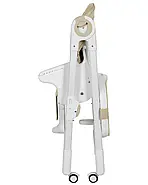 Стільчик для годування Carrello Select CRL-16301 — 4 положення спинки, 7 рівнів висоти, екошкіра, знімний піднос, 4 колеса, фото 2