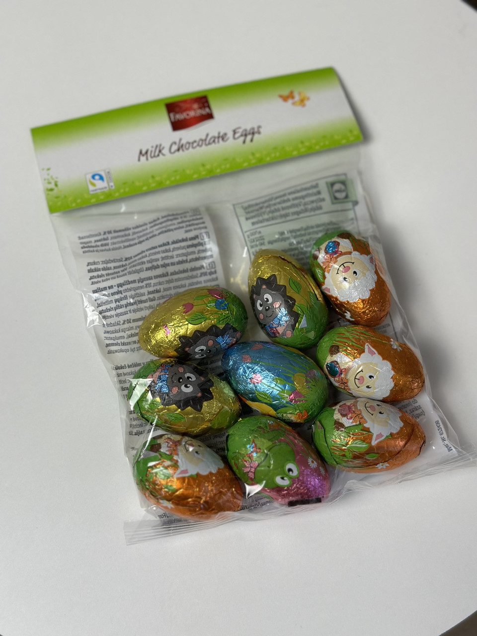 Favorina Шоколадні фігурки з молочного шоколаду 100g, фото 1