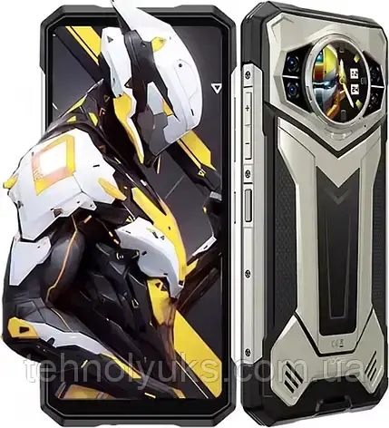 Смартфон DOOGEE S200 Plus 16/512GB Gold, NFC, 5G,100+20+2/20Мп, 10100 мАч, 6.72" IPS, Dimensity 7300, IP69K, фото 1