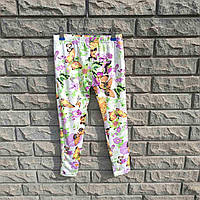 Лосини дитячі в метеликах білі