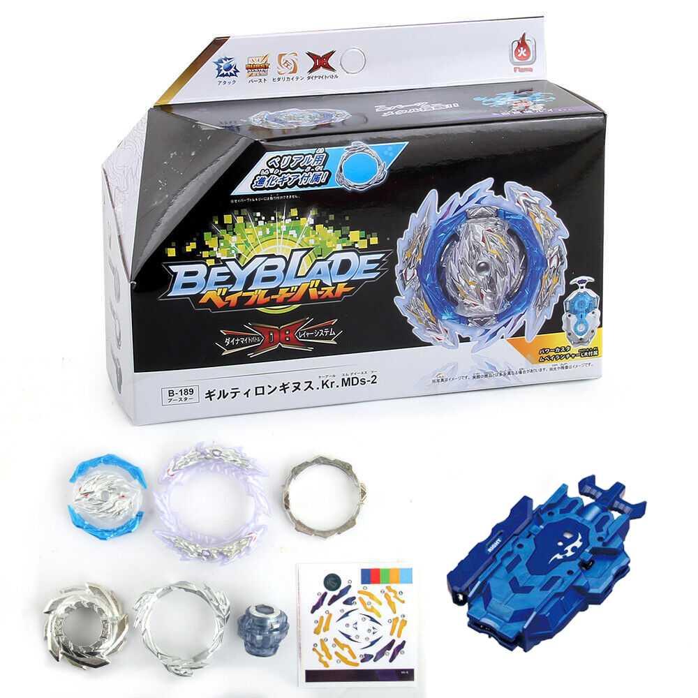 Бейблейд B189 Гілті Луїнор Beyblade Guilty Longinus B189, двосторонній мотузковий запуск