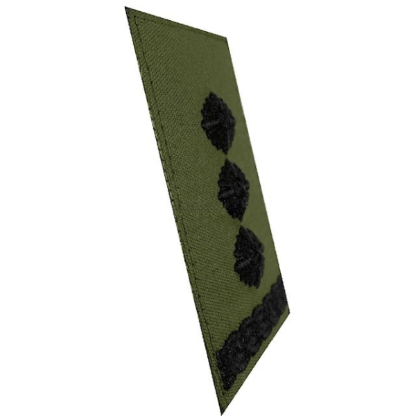 Погон 3D олива, полковник вишитий, фото 1