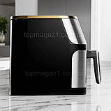 Настільна фритюрниця 4200 Вт Top Kitchen аерофритюрниця мультипіч 10 л з терморегулятором і таймером, фото 4
