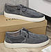 Зручні чоловічі сірі топсайдери 41 розмір, фото 2