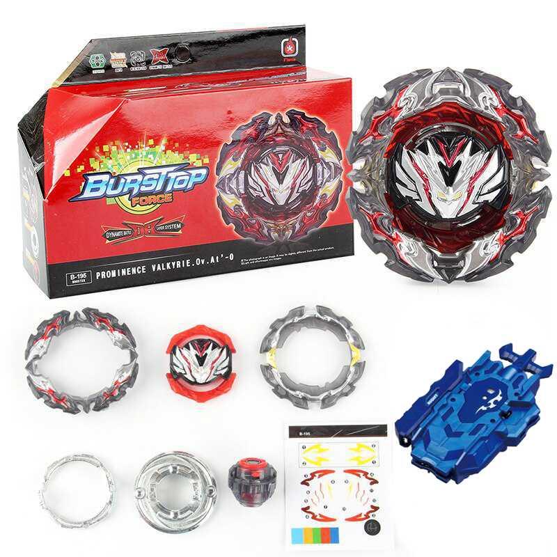 Бейблейд B195 Проміненс Волтраек Beyblade Prominence Valkyrie B195, двосторонній мотузковий запуск