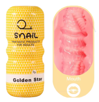 Реалістичний мастурбатор силіконовий рот Silicone Soft М'який силіконовий мастурбатор