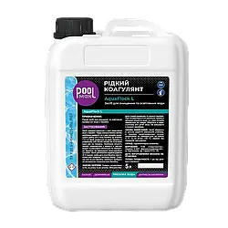 Рідкий коагулянт AquaFlock L 5л Poolman - концентрований засіб для освітлення води