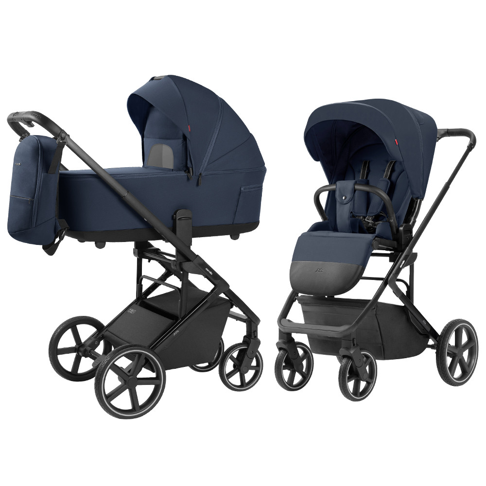 Коляска універсальна CARRELLO Alfa/W CRL-622 (2in1) Denim Blue