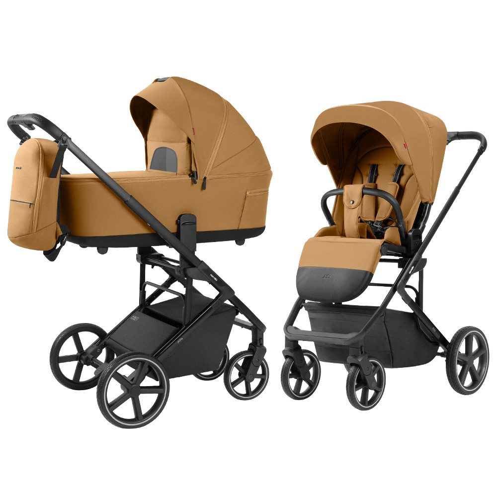 Коляска універсальна CARRELLO Alfa CRL-6522 (2in1) Honey Beige