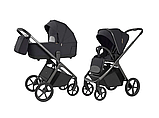 Коляска дитяча 2 в 1 Carrello Vector CRL-6551 Shadow Black, фото 3