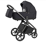 Коляска дитяча 2 в 1 Carrello Vector CRL-6551 Shadow Black, фото 9