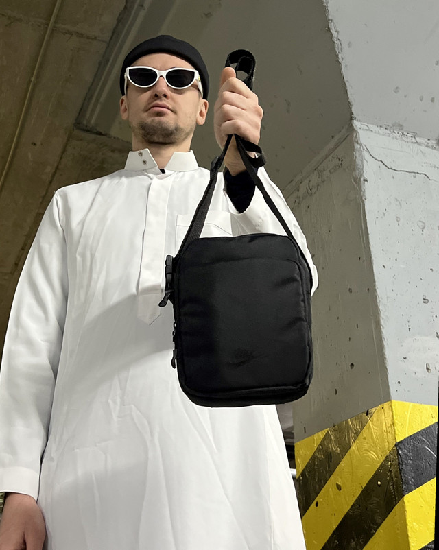 Сумка через плече з м’якими краями