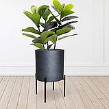 Кашпо Engard 25 л на металевій підставці (ME-05), фото 5