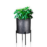 Кашпо Engard 25 л на металевій підставці (ME-05), фото 6