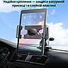 Автотримач для планшета на присосці в автомобіль на лобове скло тримач на панель торпедо до 13 дюймів Borofone, фото 11