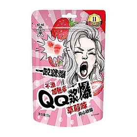 Мармелад WANT WANT зі смаком полуниці 72г