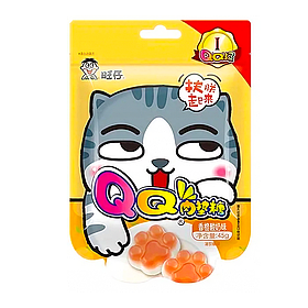 Мармелад WANT WANT у формі лапок з апельсиновим йогуртом 45 г