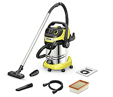 Професійний пилосос Karcher WD 6 P S V-30/6/22/T : 1300Вт, бак 30л, прибирання сухе/вологе