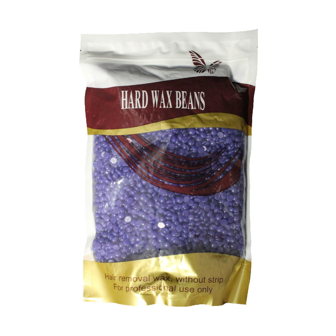 Плівковий віск у гранулах Hard Wax Beans, Lavander, 1 кг, фото 1