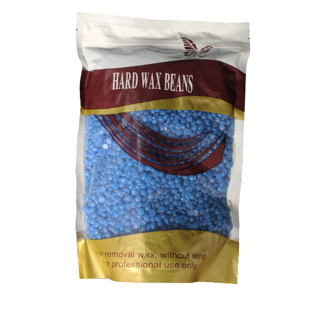 Плівковий віск у гранулах Hard Wax Beans, Azulen, 1 кг, фото 1