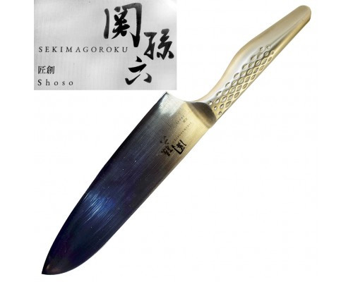 Кухонний японський ніж KAI SEKI MAGOROKU SHOSO AB-5156 Santoku 165 мм (гвинтажний), фото 1