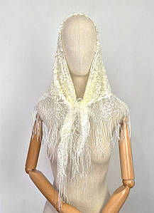 Хустка жіноча тонка ажурна гіпюрова Свято