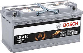 Акумулятор BOSCH S5 AGM SILVER 0092S5A150 105Ач