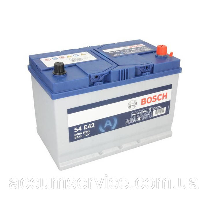 Акумулятор  BOSCH S4 0 092 S4E 420 ASIA 85 Ач