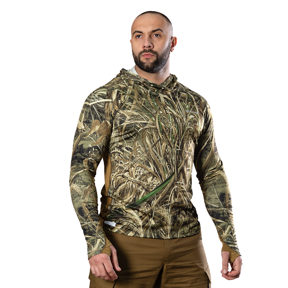 Лонгслів з каптуром Chiton Air Hood Cane 5, фото 1