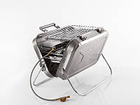 Портативний газовий гриль Holiday Travel з неіржавкої сталі