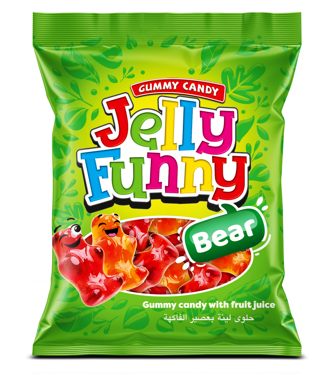 Мармелад жувальний FUNNY BEAR 80г*12шт ТМ Elvan