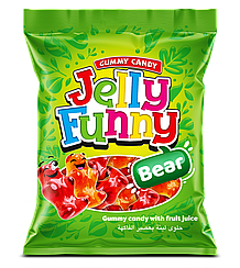 Мармелад жувальний FUNNY BEAR 80г*12шт ТМ Elvan