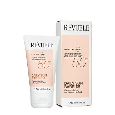 Щоденний крем-бар´єр для обличчя Revuele Daily Sun Barrier Face Moisturizer SPF50 50 мл