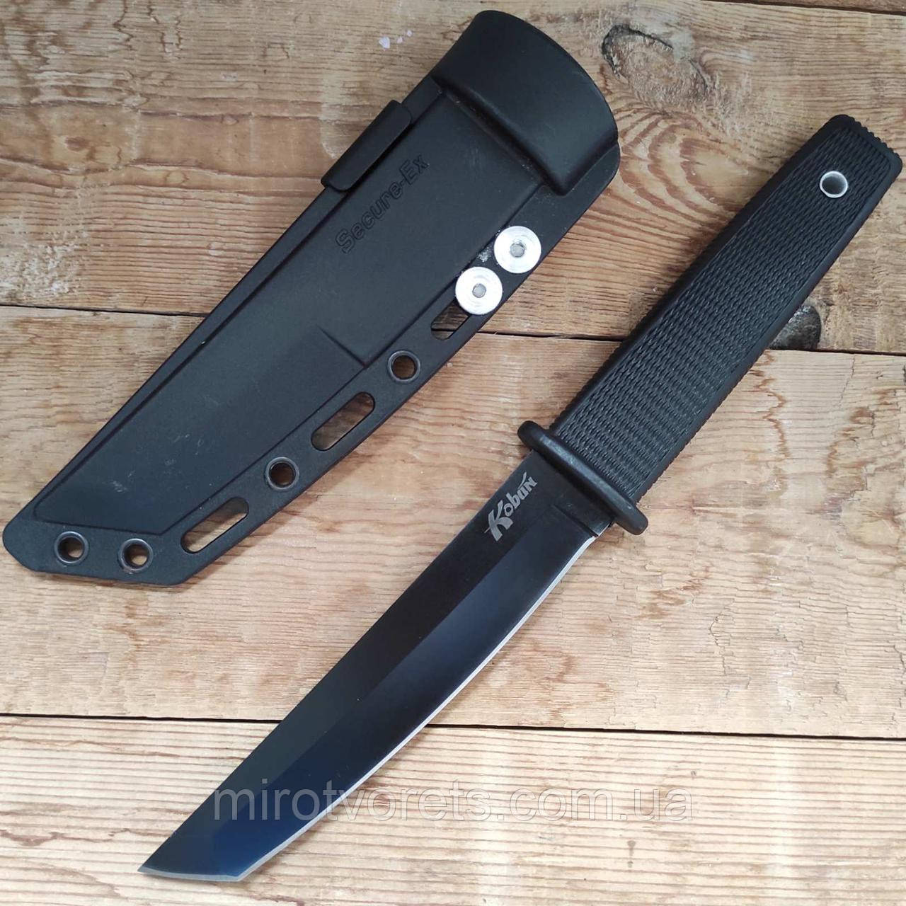 Ніж Cold Steel Kobun танто (Tanto) чорний, фото 1