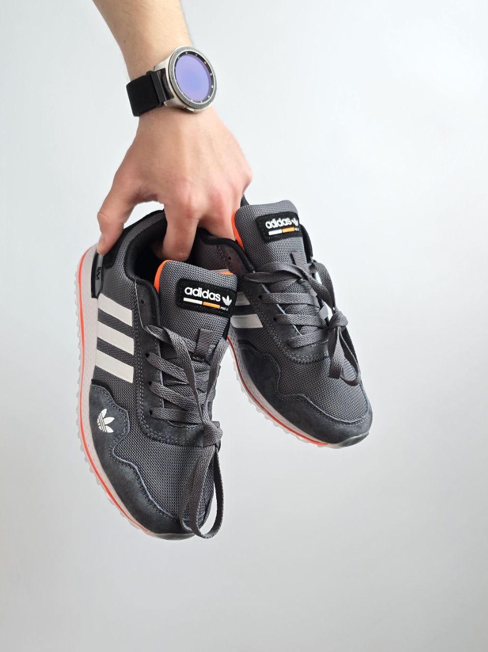Кросівки чоловічі сірі Adidas POD-S 3.1 Grey Black (11642), фото 1