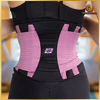 Пояс для підтримки спини неопреновий Power System PS-6031 Waist Shaper Pink розмір L/XL