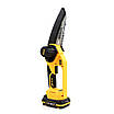 Акумуляторна мініпила DeWalt DCM160N (24V, 4Аh) АКБ веткоріз Деволт, фото 4
