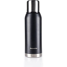 Термос Naturehike Q-9H NH19SJ010, 304 сталь, 1.0 л, чорний