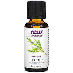 Олія чайного дерева (Tea Tree), Now Foods, Essential Oils, 30 мл.