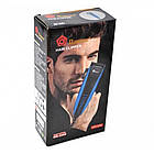 Машинка для стрижки волосся з 4 насадками, від мережі, MS 3302 / Чоловічий тример для стрижки волосся, фото 7