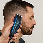 Машинка для стрижки волосся з 4 насадками, від мережі, MS 3302 / Чоловічий тример для стрижки волосся, фото 2